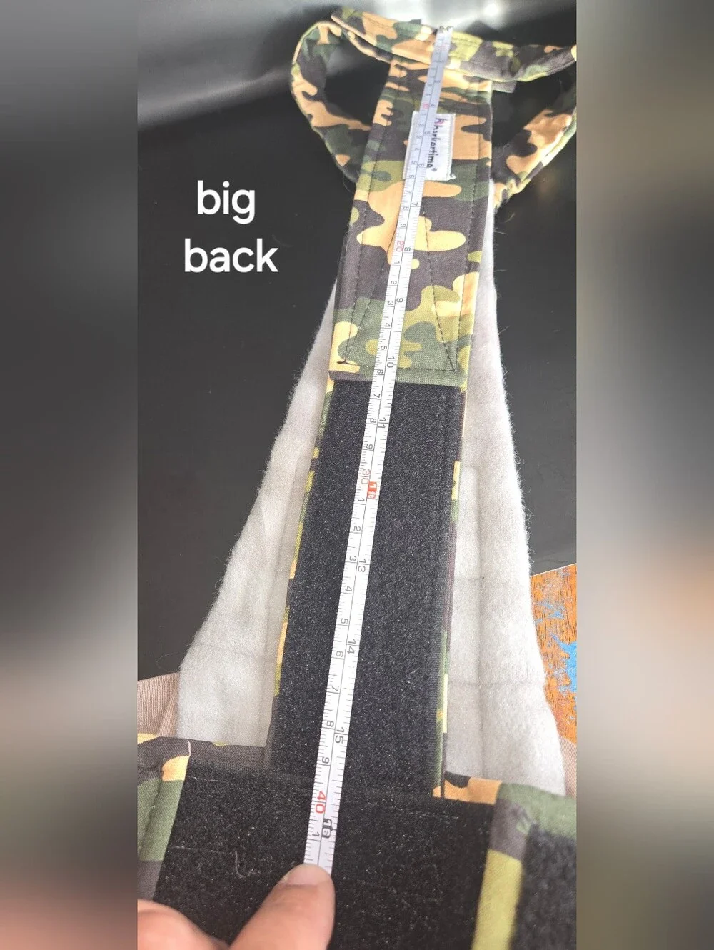 Barkertime Camo & Tan Diapper Overall - Beige Camouflage